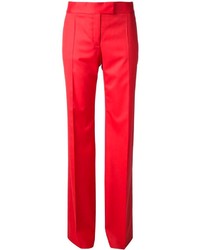 Женские красные классические брюки от Stella McCartney