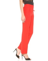 Женские красные классические брюки от L'Wren Scott