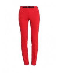 Женские красные классические брюки от Tutto Bene