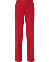 Женские красные классические брюки