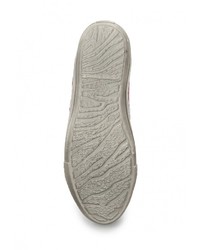 Мужские красные кожаные кеды от Dali