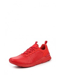 Мужские красные кожаные кроссовки от ASICSTiger