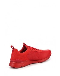 Мужские красные кожаные кроссовки от ASICSTiger