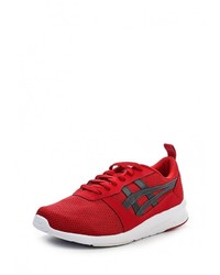 Мужские красные кожаные кроссовки от ASICSTiger