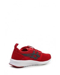 Мужские красные кожаные кроссовки от ASICSTiger