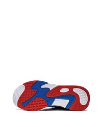 Мужские красные кожаные низкие кеды от Puma