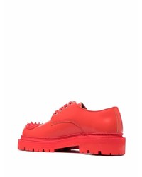 Красные кожаные туфли дерби от CamperLab