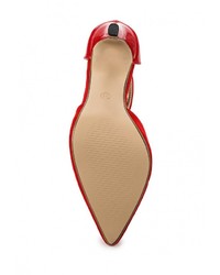 Красные кожаные туфли от Bellamica