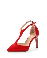 Красные кожаные туфли от Bellamica