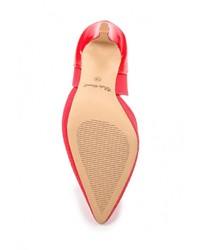 Красные кожаные туфли от BelleWomen