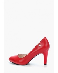 Красные кожаные туфли от Berkonty