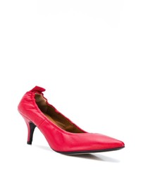 Красные кожаные туфли от Joseph