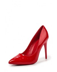 Красные кожаные туфли от Dino Ricci Select