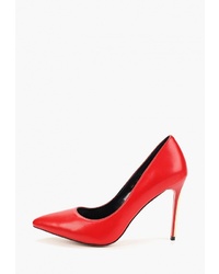 Красные кожаные туфли от Diora.rim