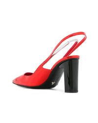 Красные кожаные туфли от Alyx