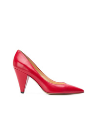 Красные кожаные туфли от Fabio Rusconi