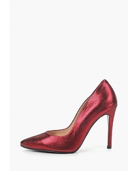 Красные кожаные туфли от Hestrend