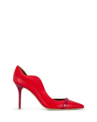Красные кожаные туфли от Malone Souliers