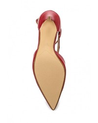 Красные кожаные туфли от Mango