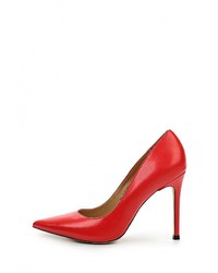 Красные кожаные туфли от Mascotte