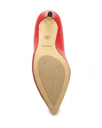 Красные кожаные туфли от Mascotte