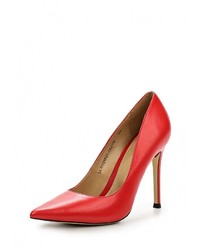 Красные кожаные туфли от Mascotte