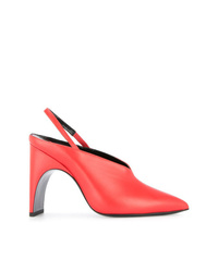 Красные кожаные туфли от Pierre Hardy