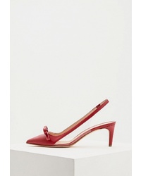 Красные кожаные туфли от RED(V)