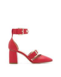 Красные кожаные туфли от RED Valentino