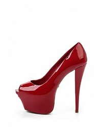 Красные кожаные туфли от Schutz