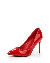 Красные кожаные туфли от Sweet Shoes