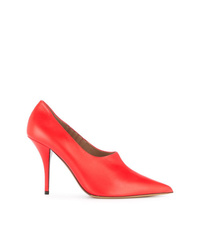 Красные кожаные туфли от Tabitha Simmons