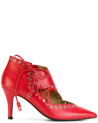 Красные кожаные туфли от Toga Pulla
