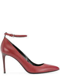 Красные кожаные туфли от Tom Ford