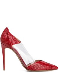 Красные кожаные туфли от Valentino Garavani