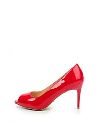 Красные кожаные туфли от Vitacci