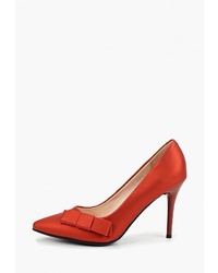 Красные кожаные туфли от Zenden Woman