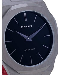 Мужские красные кожаные часы от D1 Milano