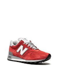 Мужские красные кроссовки от New Balance