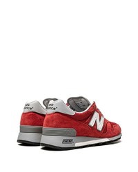 Мужские красные кроссовки от New Balance