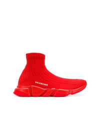 Мужские красные кроссовки от Balenciaga