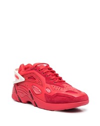 Мужские красные кроссовки от Raf Simons