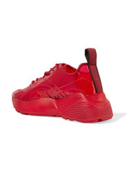 Женские красные кроссовки от Stella McCartney