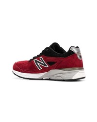 Мужские красные кроссовки от New Balance