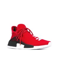 Мужские красные кроссовки от Adidas By Pharrell Williams