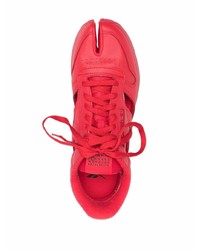 Мужские красные кроссовки от Maison Margiela x Reebok