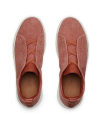 Мужские красные кроссовки от Zegna