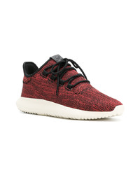 Мужские красные кроссовки от adidas