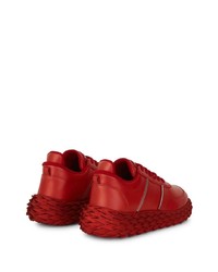 Мужские красные кроссовки от Giuseppe Zanotti