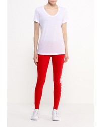 Красные леггинсы от Nike